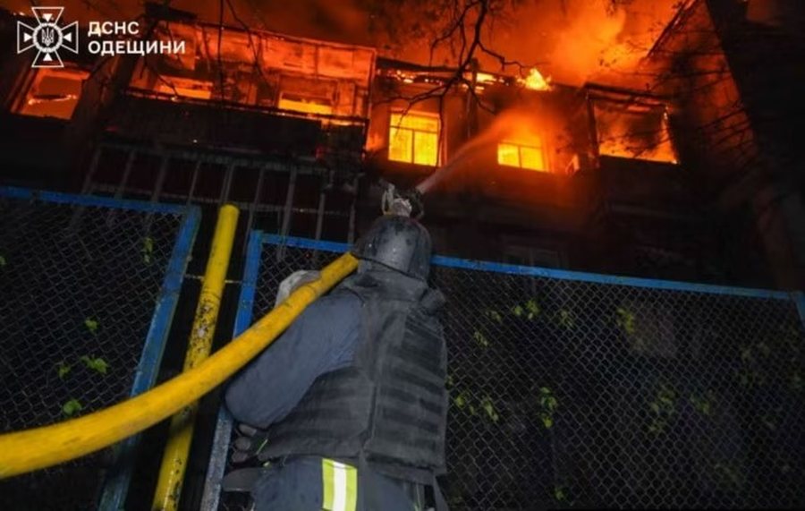 Dronët rusë godasin qytetet e mëdha në Ukrainë