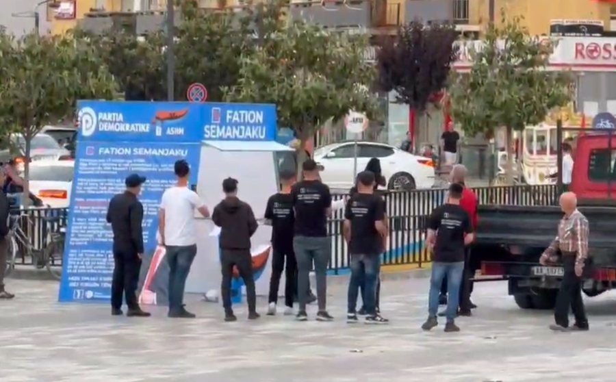 Shoqërimi në komisariat i kandidatit për deputet të