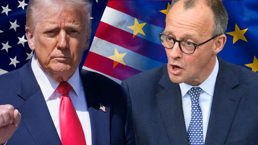 "Leave Germany", Merz against Donald Trump's policies