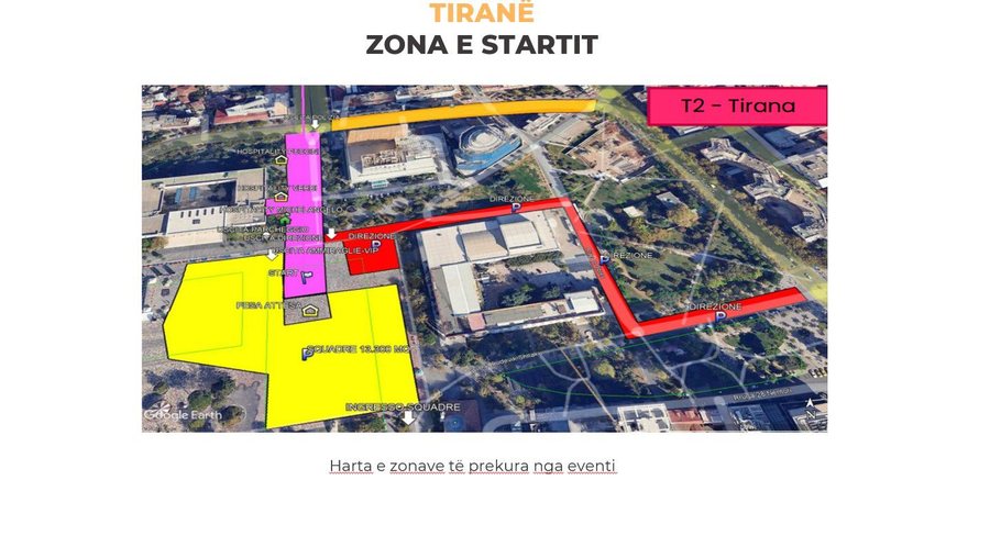 “Giro d’Italia”, ja rrugët ku ndalohet dhe kufizohet
