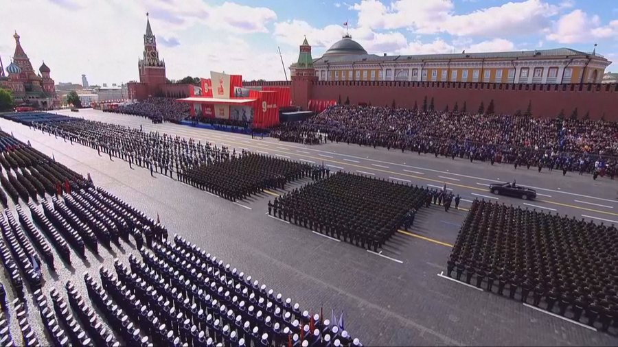 Russian army occupies Red Square, Putin marks victory day alongside Jinping,
