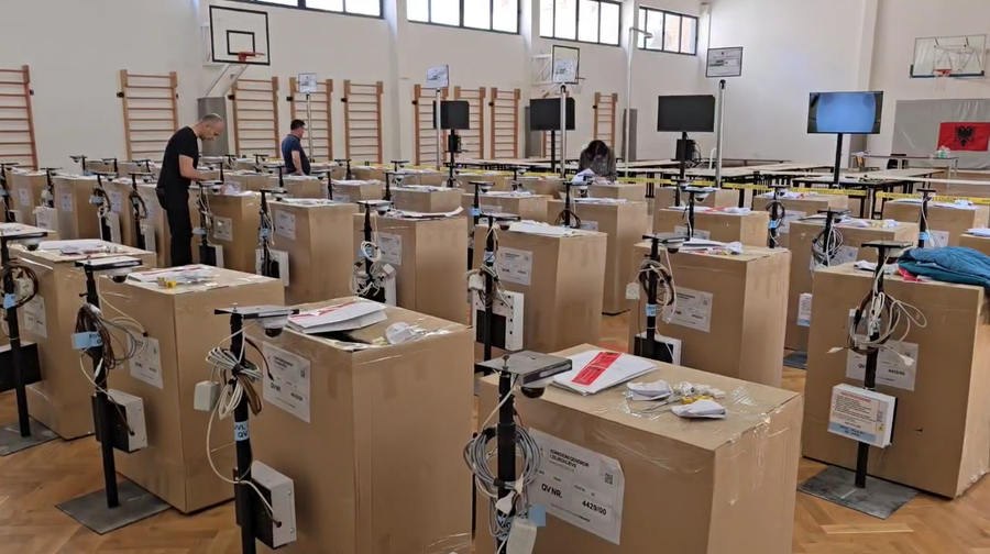 The distribution of election materials begins in several districts, 5 OSCE-ODIHR