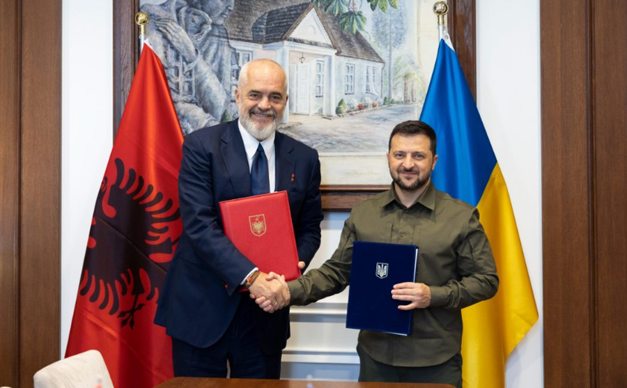 Zelensky uron Edi Ramën për fitoren në zgjedhje