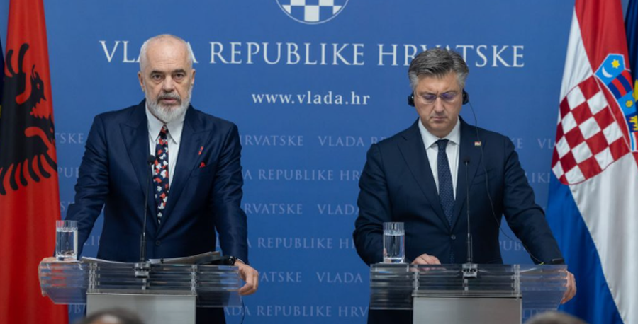 "Mezi e pres takimin në Tiranë", kryeministri kroat uron