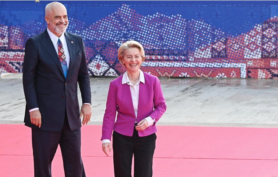 Von der Leyen congratulates Rama: Under your leadership, Albania has progressed