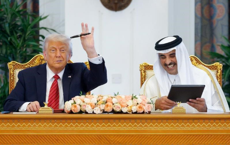 Trump dhe Emiri i Katarit nënshkruajnë marrëveshje për