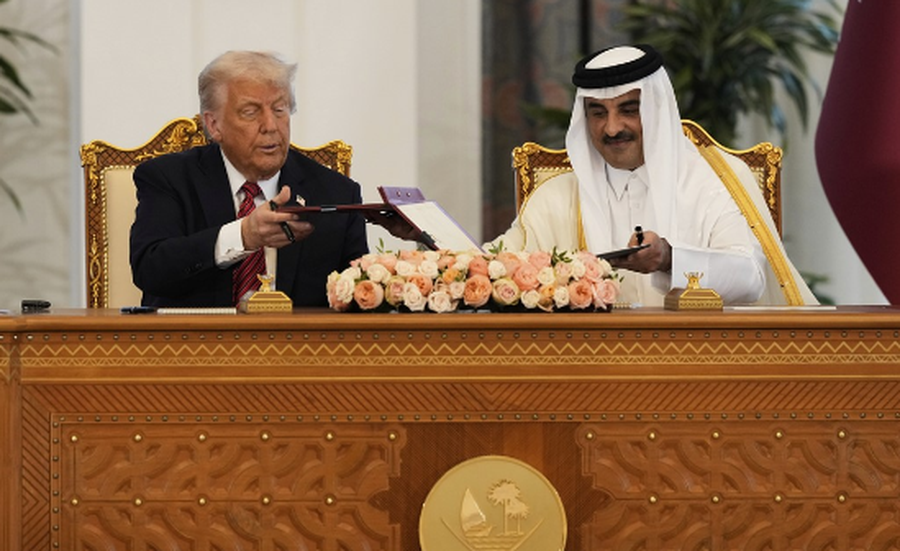 White House: Trump signs $1.2 trillion 'economic commitment' to Qatar