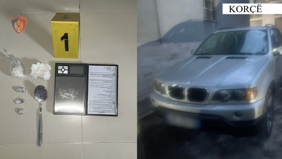 Shpërndanin kokainë në Korçë, arrestohen dy