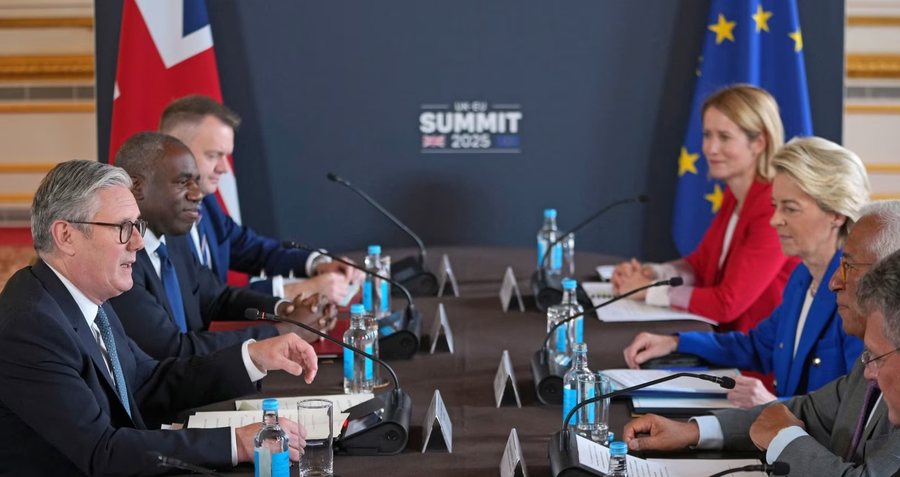 What does the agreement between Britain and the EU contain?