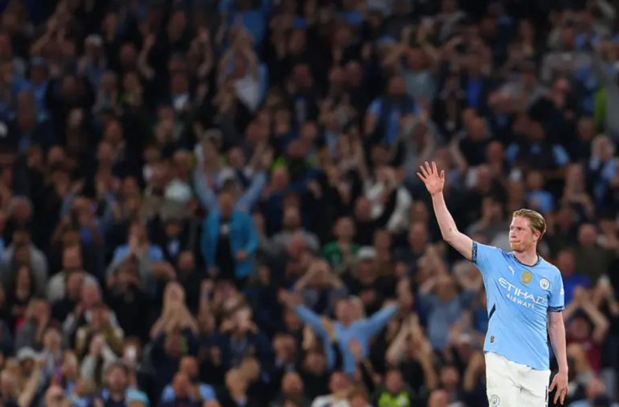 “Qytetarët” përcjellin legjendën De Bruyne, City merr