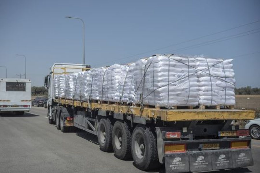 Israeli army: 100 aid trucks have entered Gaza