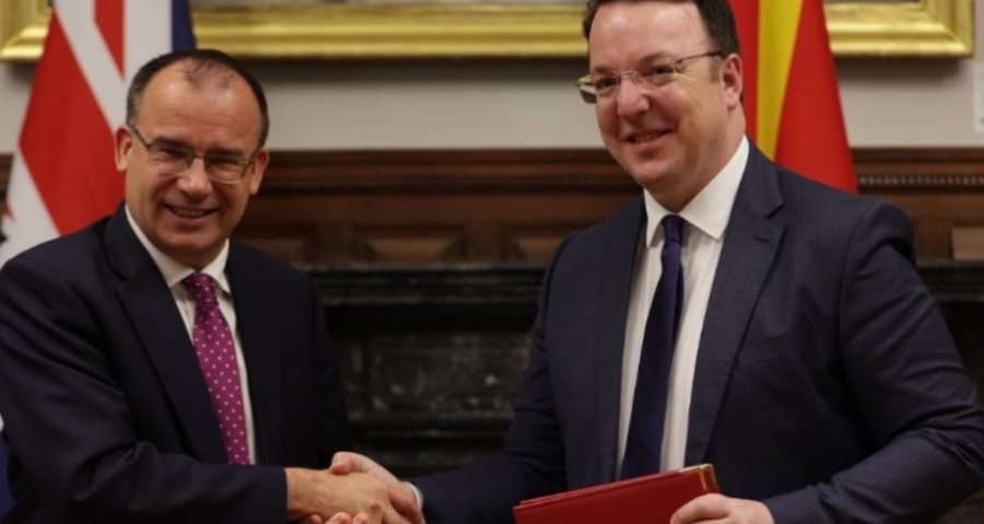 Maqedonia e Veriut dhe Britania nënshkruajnë Marrëveshjen e
