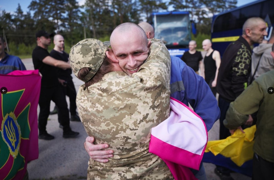 Russia and Ukraine exchange 270 imprisoned soldiers and 120 civilians