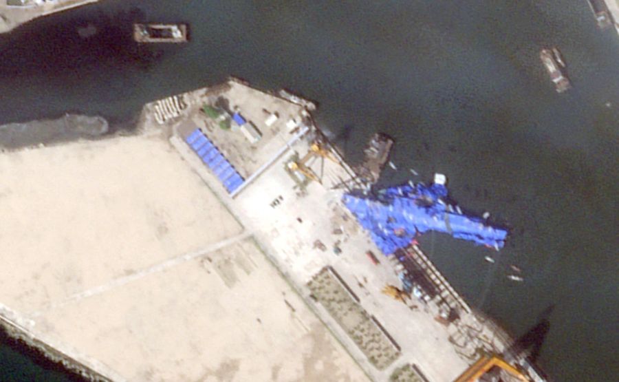 How Kim Jong Un's 'pride' sank, satellite images of warship