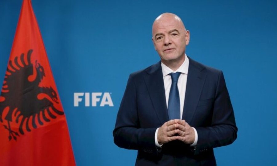 Infantino congratulates Egnatia on the championship title