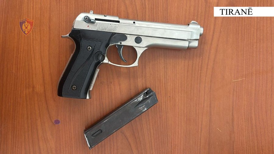 Arrestohet adoleshenti në Tiranë, lëvizte me pistoletë pa