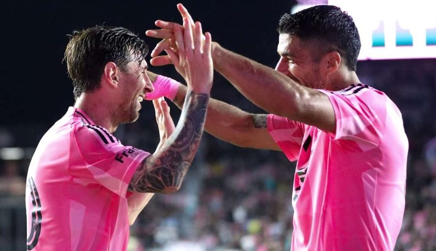 Two goals each, Messi and Suarez bring Inter Miami back to victory