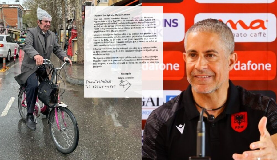 Ndeshja me Serbinë, Jenisheri letër Sylvinhos: Më jepni