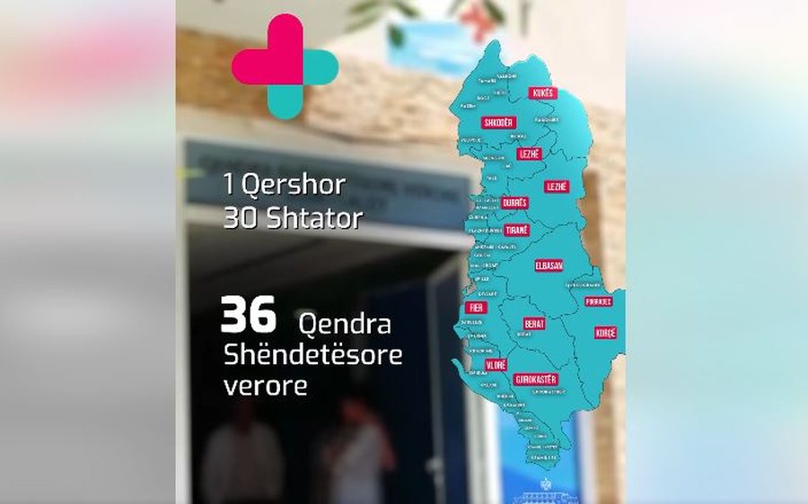 Nisja e sezonit veror, Rama njofton hapjen e 36 qendrave shëndetësore