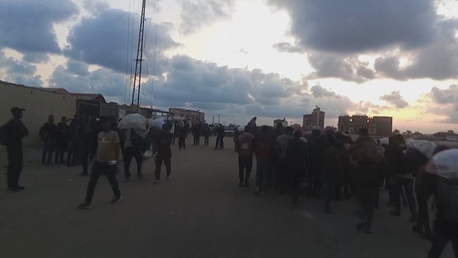 Israel blocks aid to Gaza, IDF: Distribution centers are combat zones