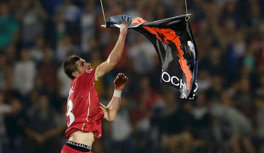 The Guardian special article on the Albania-Serbia match: Could have filled the