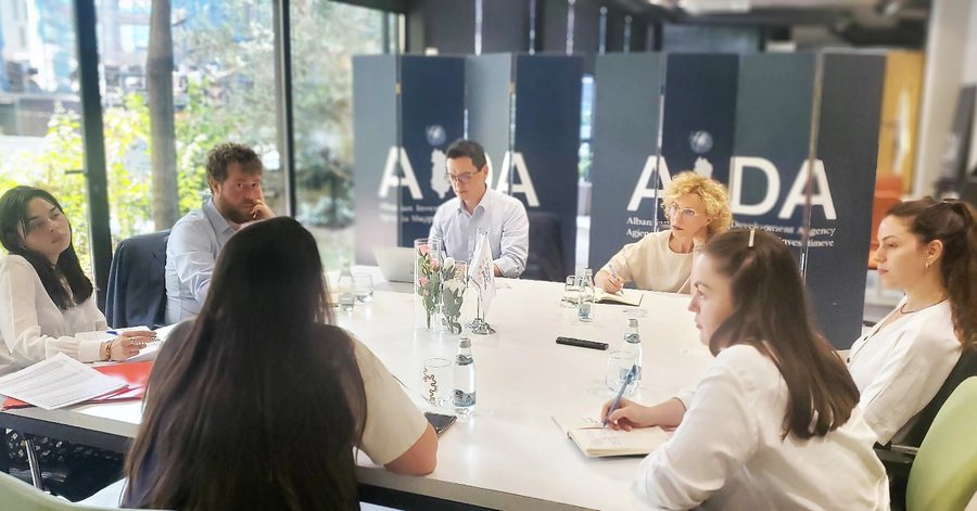 Agjencia Shqiptare e Zhvillimit të Investimeve, takim me Agjencinë
