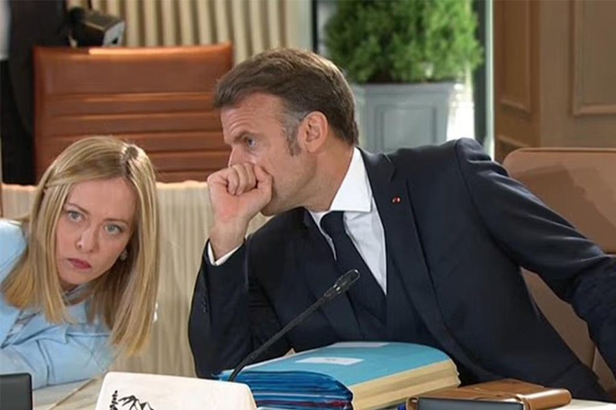 Çfarë i tha Macron? Shpërthen rrjeti, reagimi i Melonit