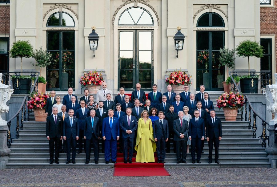 NATO Summit in the Netherlands, Rama shares family photo from the reception of