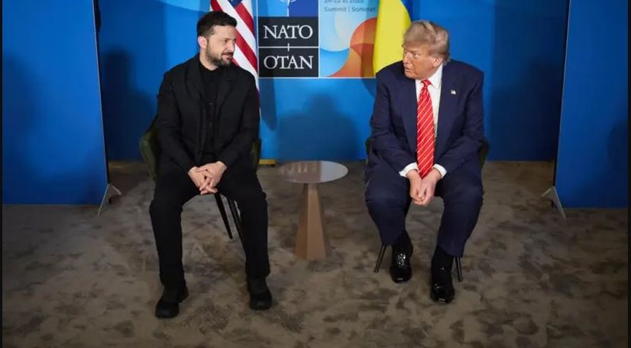 Zelensky ndërron “look”, heq uniformën ushtarake në