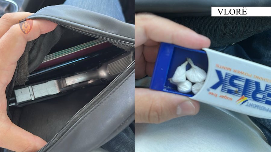 U kap me kokainë dhe armë zjarri me vete, arrestohet 58-vjeçari