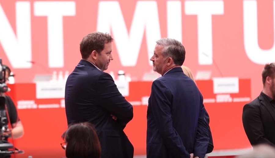 PS në Kongresin Zgjedhor të SPD gjermane, mbështetje për