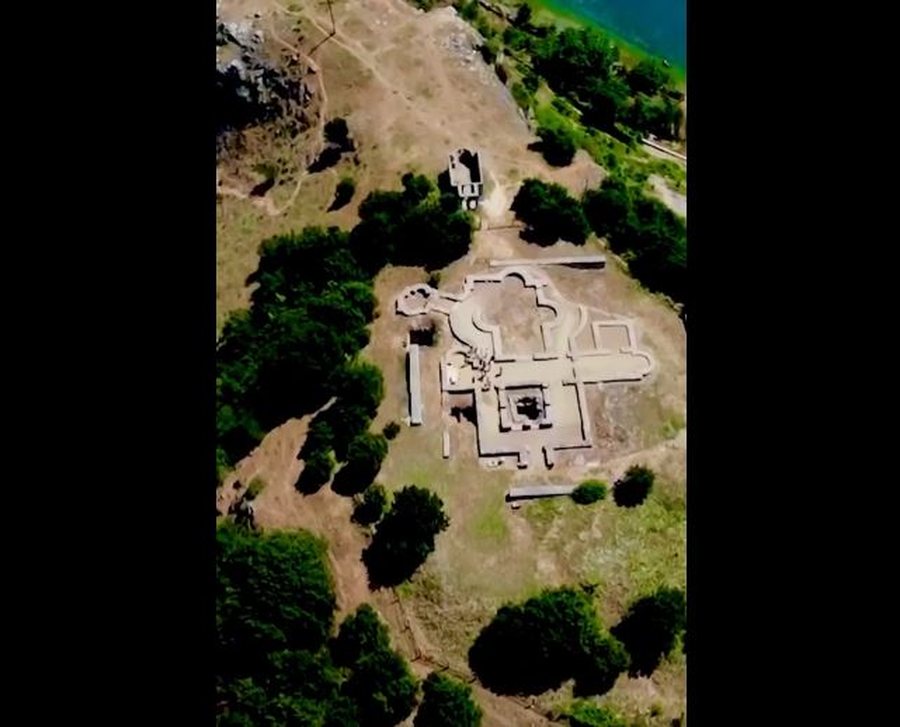 Hapet për vizitorët Bazilika Paleokristiane në Lin, Rama: Thesar