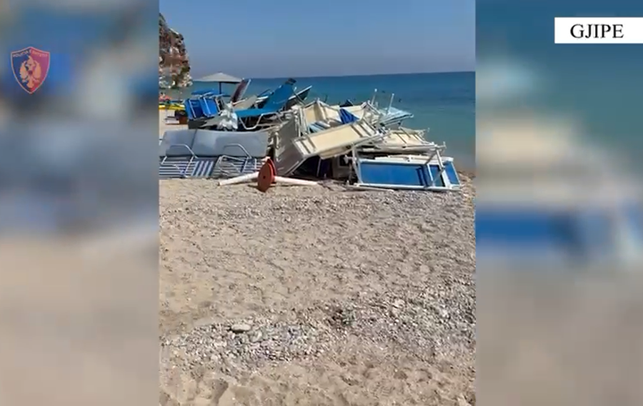 They occupied public spaces on Gjipesa beach, 4 citizens 'suffered'