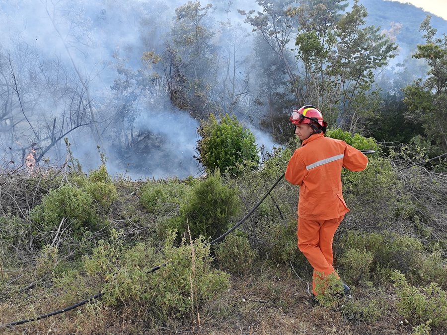15 fires in the country, 4 still active