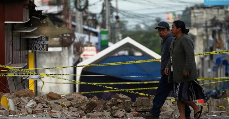 37 tërmete brenda disa orëve në Guatemalë shkaktojnë