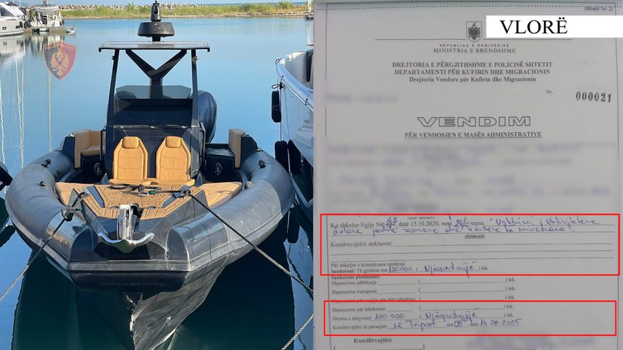U denoncua në rrjetet sociale, ndëshkohet drejtuesi i gomones që