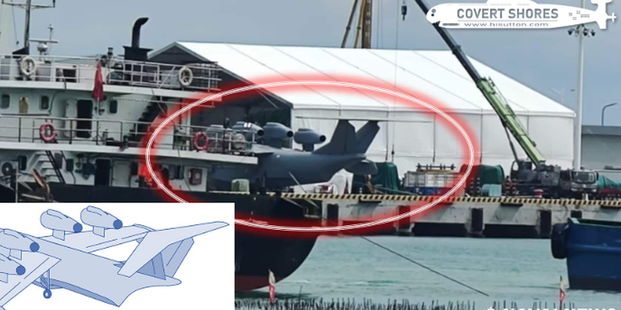 "Bohai Sea Monster", China 'revives' the ekranoplane that