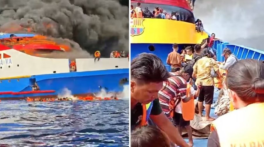 Merr flakë anija me 280 pasagjerë, 3 viktima