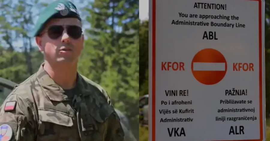 "Ndalojmë kalimet e paligjshme", KFOR instalon tabela të