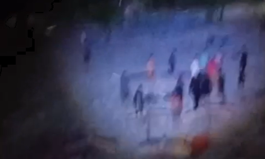 A fight breaks out with sharp objects on the Shala River, several young people