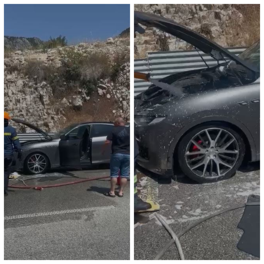 Digjet Masserati në tunelin e Skërficës