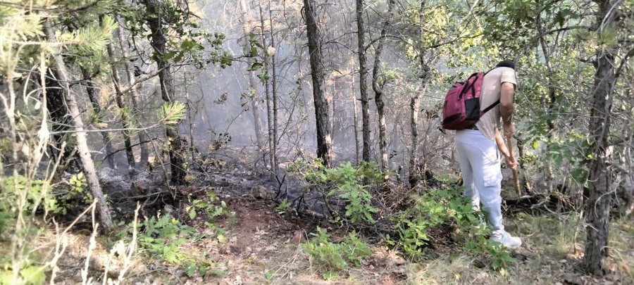 Dy vatra aktive zjarri në Korçë, të angazhuar 143 forca