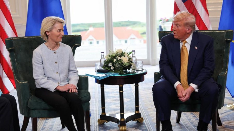 Arrihet marrëveshja tregtare SHBA-BE, Trump: Është e mirë