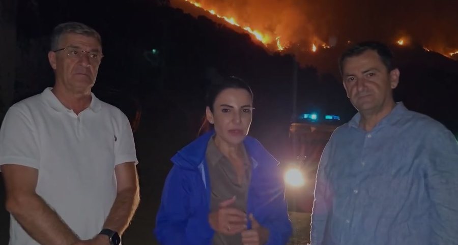 Zjarri rrezikon banorët në Sasaj të Himarës, Balluku: Nuk