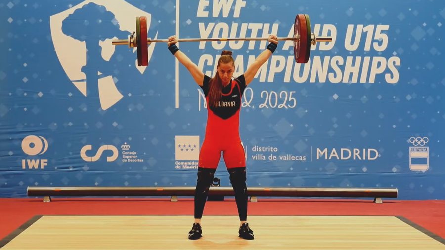 Gjashtë rekorde europiane, Enkileda Carja shpallet kampione e
