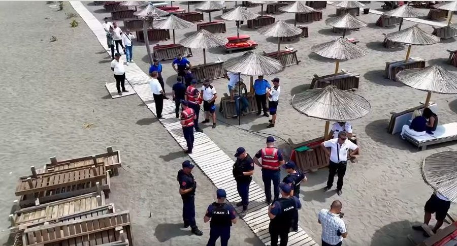 Policia në aksion për lirimin e plazhit të Velipojës, Rama:
