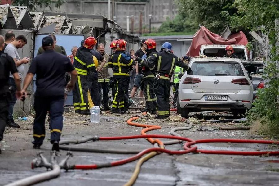 Sulm me dron rus në Kiev, përkeqësohet bilanci i viktimave
