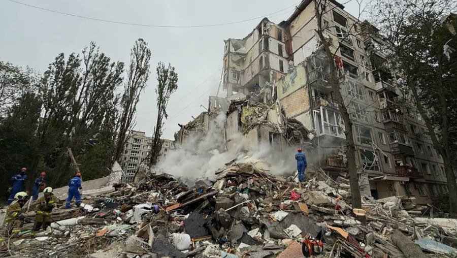 Russians bomb Kiev overnight, at least 26 killed