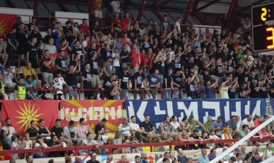 Thirrje raciste dhe ksenofobe antishqiptare në ndeshjen Maqedoni-Rumani