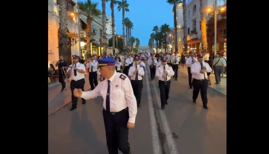 Wind Orchestra, festive concert in the heart of Durrës